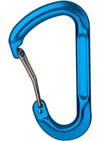 Origin Outdoors Zubehörkarabiner D-Form, 2 Stück, blau