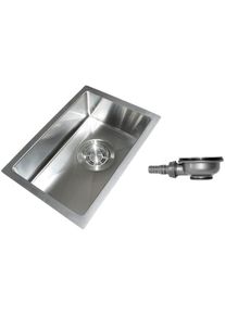 Queensize Camper "Vanlife" Spülbecken, Edelstahl, 34x22x12cm