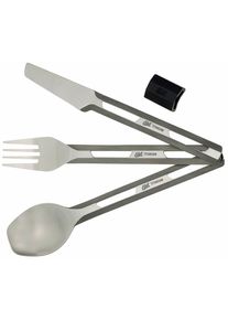 Esbit Titan Besteck-Set, mit Silikon-Manschette, 3-teilig