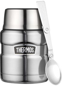Thermos King Essensbehälter mit Löffel, 450ml, Edelstahl