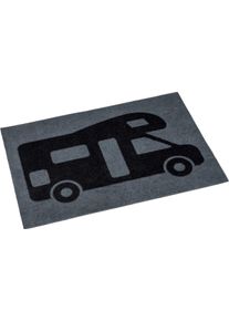 Bo-Camp Fu&szlig;matte mit Druck, 60x40cm, Camper