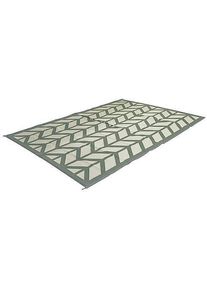 Bo-Camp Flaxtom Outdoor-Teppich, grün/grau, 350x270cm