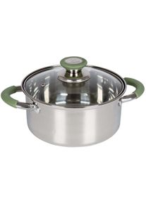 Bo-Camp Elan Topf, Edelstahl, ø14x7cm, 1,1L
