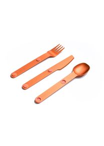 Full-Windsor Magware Besteck, orange