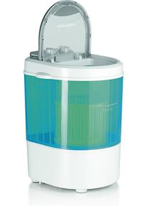 Easy Maxx EASYmaxx Mini-Waschmaschine, 260W, für 3kg, weiß/blau
