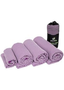 Pandoo Bambus-Handtuch, Gr. S, lila