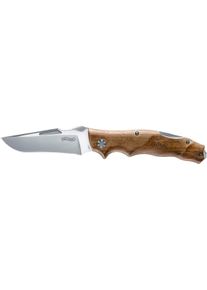 Walther Adventure Folder Wood Messer, Edelstahl, 10,2cm