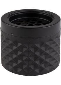 APS Windaschenbecher, Facettendesign, schwarz
