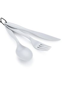 GSI Outdoors Besteckset mit Ring, 3-teilig, weiß