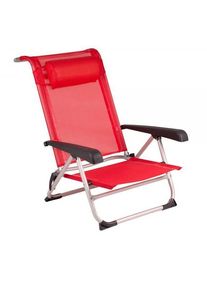 Bo-Camp Saint-Tropez Strandstuhl, rot