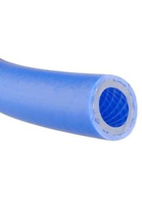 PVC Heißwasserschlauch blau 10x3mm mit Gewebeeinlage, 1m