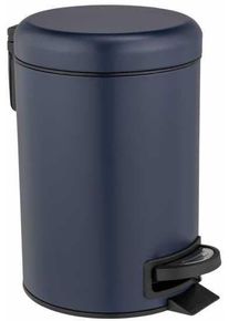 Wenko Leman Kosmetik Treteimer, 3L, dunkelblau