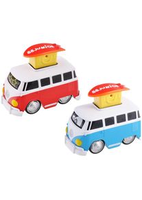 BB Junior Samba Press & Go VW Bus, farblich sortiert