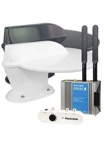 Maxview Roam X Combo Internet- & terrestrische-TV-Antenne, inkl. Router, weiß