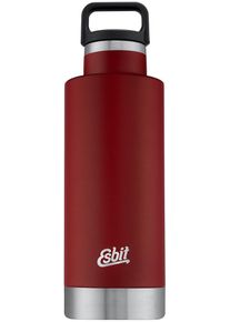 Esbit Sculptor Standard Mouth Isolierflasche, Edelstahl, 750ml, burgunder