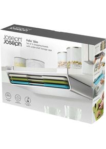 Joseph Joseph Regaleinhänge-Schneidebrett-Set Folio Slim 3-tlg, mehrfarbig