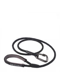 Mountain Paws Rope Lead Hundeleine, 120cm, schwarz