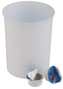 APS Tischrestebeh&auml;lter, 0,9l, wei&szlig;