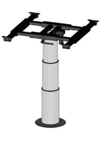 Ilse Technik Liftgestell mit Verschiebung, h&ouml;henverstellbar 335-710mm
