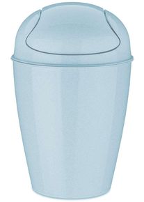 Koziol DEL Schwingdeckeleimer, 12l, blau