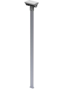 Lippert Comet 4 Klappst&uuml;tzfu&szlig;, Sockel abnehmbar, 720x37x30mm, grau