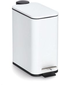 zeller Treteimer mit Soft Close, Metall/Kunsststoff, 5 l