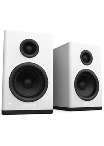 NZXT Relay Desktop PC Speakers - White - 2.0 PC-Lautsprecher - Weiß