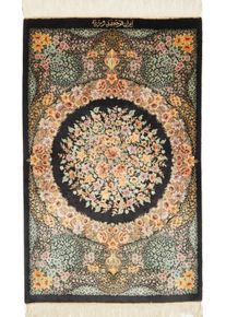 Ghom Persisk teppe 60x90 (Iran) Håndknyttet