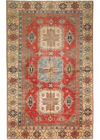 Kazak Orientalsk teppe 160 x 250 Rød (Pakistan) Håndknyttet
