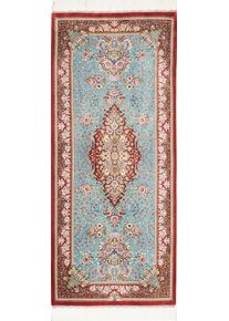 Ghom Persisk teppe 70x150 (Iran) Håndknyttet