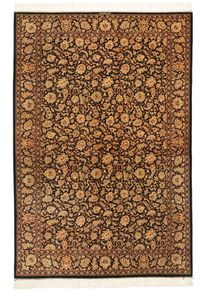 Ghom Teppe 130 x 200 Svart (Iran) Håndknyttet