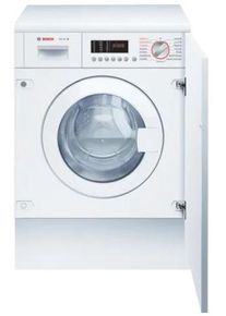 Bosch WKD28543 Serie 6 7kg/4kg Einbau Waschtrockner, 60 cm breit, 1400 U/Min, AquaStop, Kindersicherung, Wasser plus, Schaumerkennung, weiß