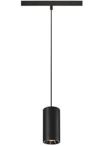 SLV 48V TRACK NUMINOS S DALI, Pendelleuchte, schwarz / chrom, 16W, 1000lm, 2700K, CRI90, 40° (1006818)