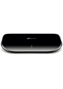 TP-LINK TL-SG1005D 5-Port-Gigabit-Desktop-Switch, 5 Gigabit-RJ45-Ports, schwarz