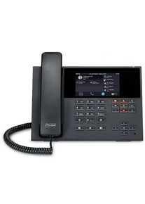 Auerswald COMfortel D-400 SIP Telefon, 4,3“-TFT-Display, schwarz (90262)