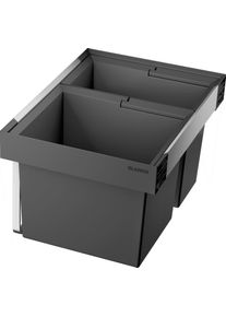 Blanco Flexon II LOW 50/2 Manuell, Abfallsammler, 2x19 l, schwarz(526639)