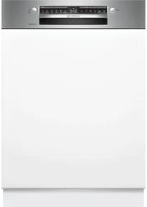 Bosch SBI4ECS21E Serie 4 Teilintegrierter Geschirrspüler, 60 cm breit, 14 Maßgedecke, AquaStop, Efficient Dry, Besteck-Schublade, edelstahl