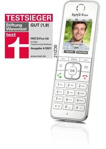 AVM FRITZ!Fon C6 Komforttelefon, schnurlos, weiß (20002848)