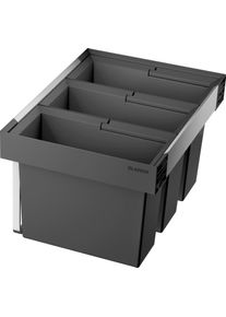 Blanco Flexon II Low 60/3 Manuell, Abfallsammler, 3x15 l, schwarz (526642)