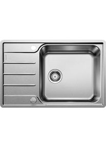 Blanco Lemis XL 6 S-IF Compact Einbauspüle mit Ablauffernbedienung, reversibel, Edelstahl Bürstfinish (525110)