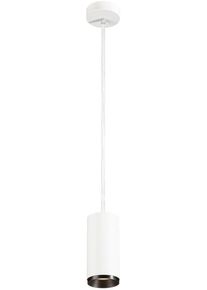 SLV NUMINOS PD DALI M Indoor LED Pendelleuchte 60°, 20,1W, 1880lm, 3000K, weiß/schwarz (1004544)