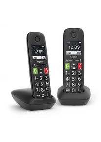 Gigaset E290 Duo Großtaste Telefon (L36852H2901B101)