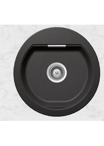 Schock Mono R-100-U Granitspüle mit Ablauffernbedienung, Cristadur, Einzelbecken, stone (MONR100USTO)