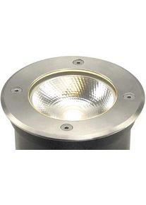 Paulmann Licht Paulmann Plug & Shine LED Bodeneinbauleuchte, IP67, 490lm, 3000K, 6W, silber (93908)