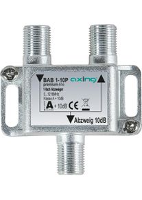 Axing BAB 1-10P 1-fach Abzweiger, 10 dB, 5...1218MHz (BAB00110P)