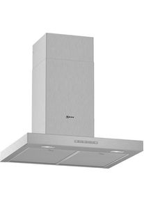 Neff D64BBE1N0 N50 EEK: B Wandhaube, 60 cm breit, Ab-/Umluft, Intensivstufe, LED, Edelstahl