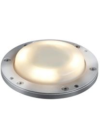 SLV SMALL PLOT LED-Modul Bodeneinbauleuchte, edelstahl, 3W, 3000K, CRI80, 180° (1006171)