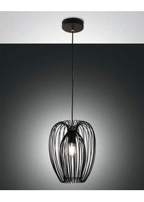 Fabas Luce 3677-40-101 Pendelleuchte, E27, schwarz