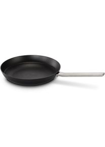 Siemens HZ9FE280 Eisenpfanne, 28 cm, geeignet für alle Elektrokochfelder, einschließlich Induktion, schwarz