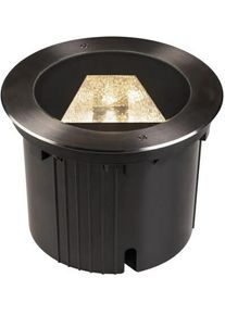 SLV DASAR 270 Outdoor LED Bodeneinbauleuchte, 3000K, rund, IP67, asymmetrische Abstrahlung (1002893)